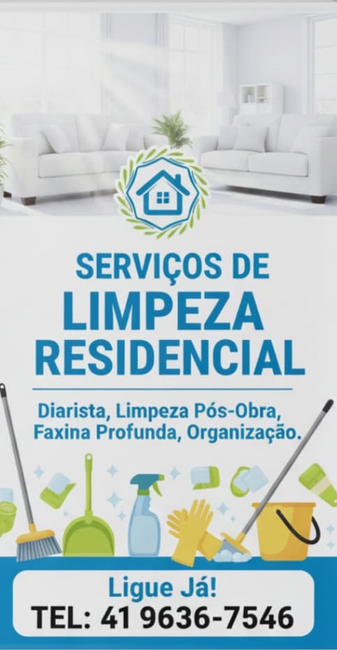 Miniatura do Serviços de Limpeza Residencial